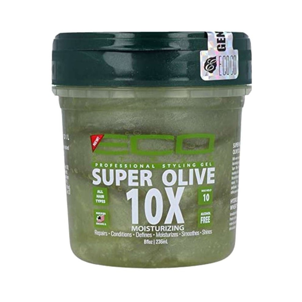 Eco Styler Super Olive 10x  Moisturizing ( gel super hydratant) 473 ml
