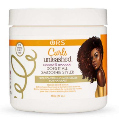 ORS Curls Unleashed Coconut and Avocado Curl Smoothie (gel creme onctueux noix de coco et avocat) 454g