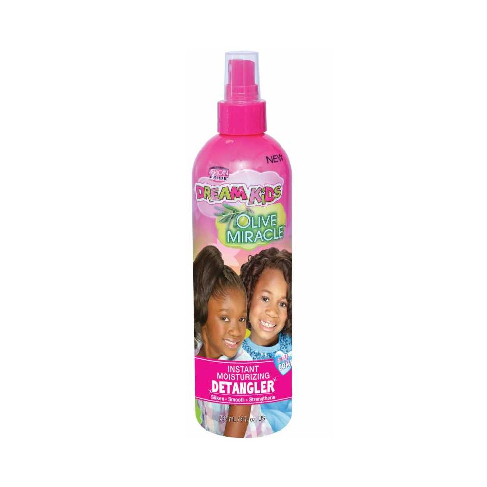 African Pride Dream Kids Olive Miracle Instant Moisturizing Detangler (spray démêlant hydratant)