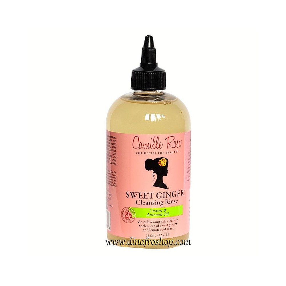 Camille Rose Naturals Sweet Ginger Rose Cleansing Rinse (shampoing au gingembre)