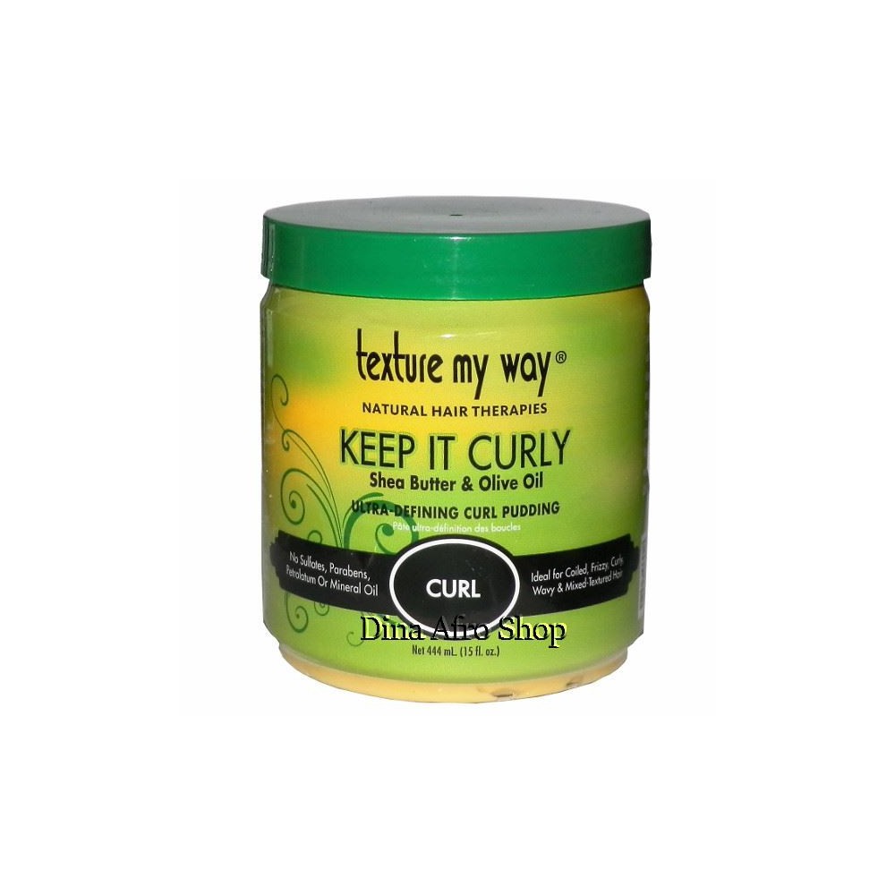 Keep It Curly Ultra-Defining Curl Pudding (crème définissante de boucle) Texture My Way 444 ml