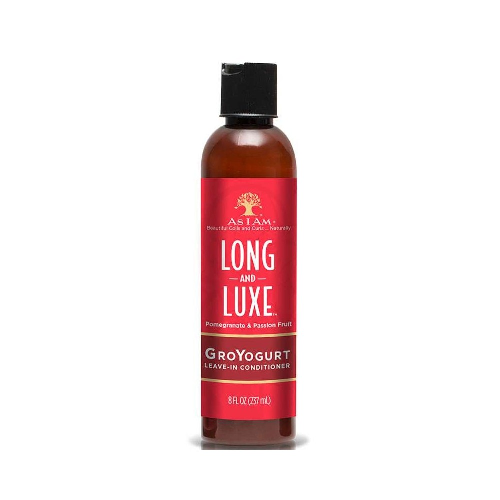 AS I AM  Long and Luxe GroYogurt Leave In Conditioner (Soin Conditionneur sans rinçage) 237ml