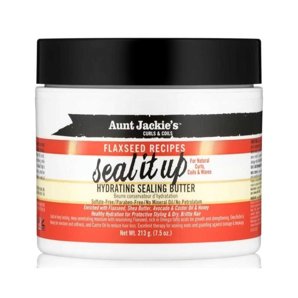 Seal It Up hydrating sealing butter (Beurre hydratant) Aunt Jackie's 213 g