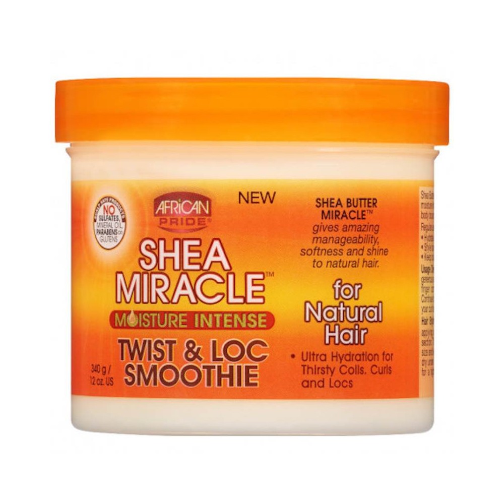 Twist & Loc Smoothie Shea Butter Miracle (crème hydratante intense) African Pride 340g